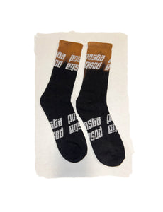 Hand dyed "Tetris" Unisex Sports Sock