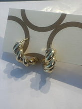 Load image into Gallery viewer, “Scarlett” Gold Hoops