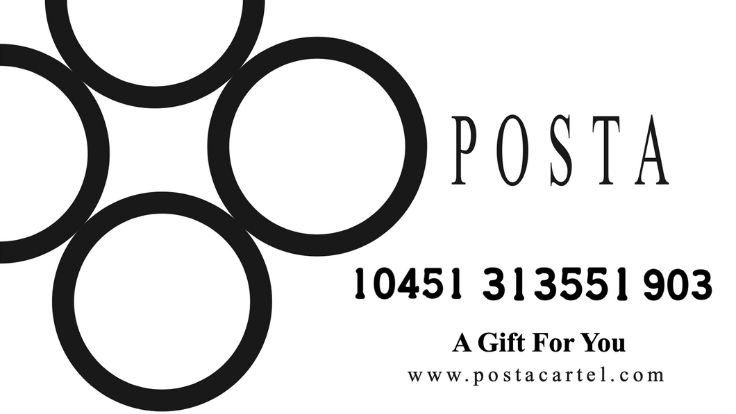 POSTAcartel Gift Card
